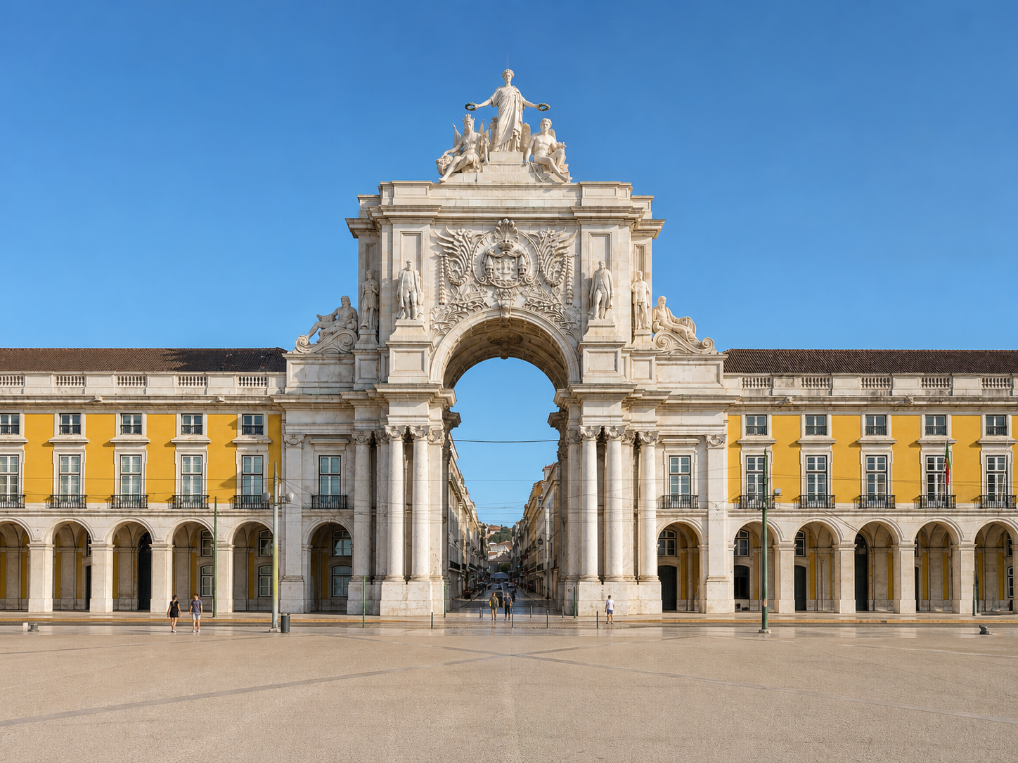 Arco da Rua Augusta in Lissabon
