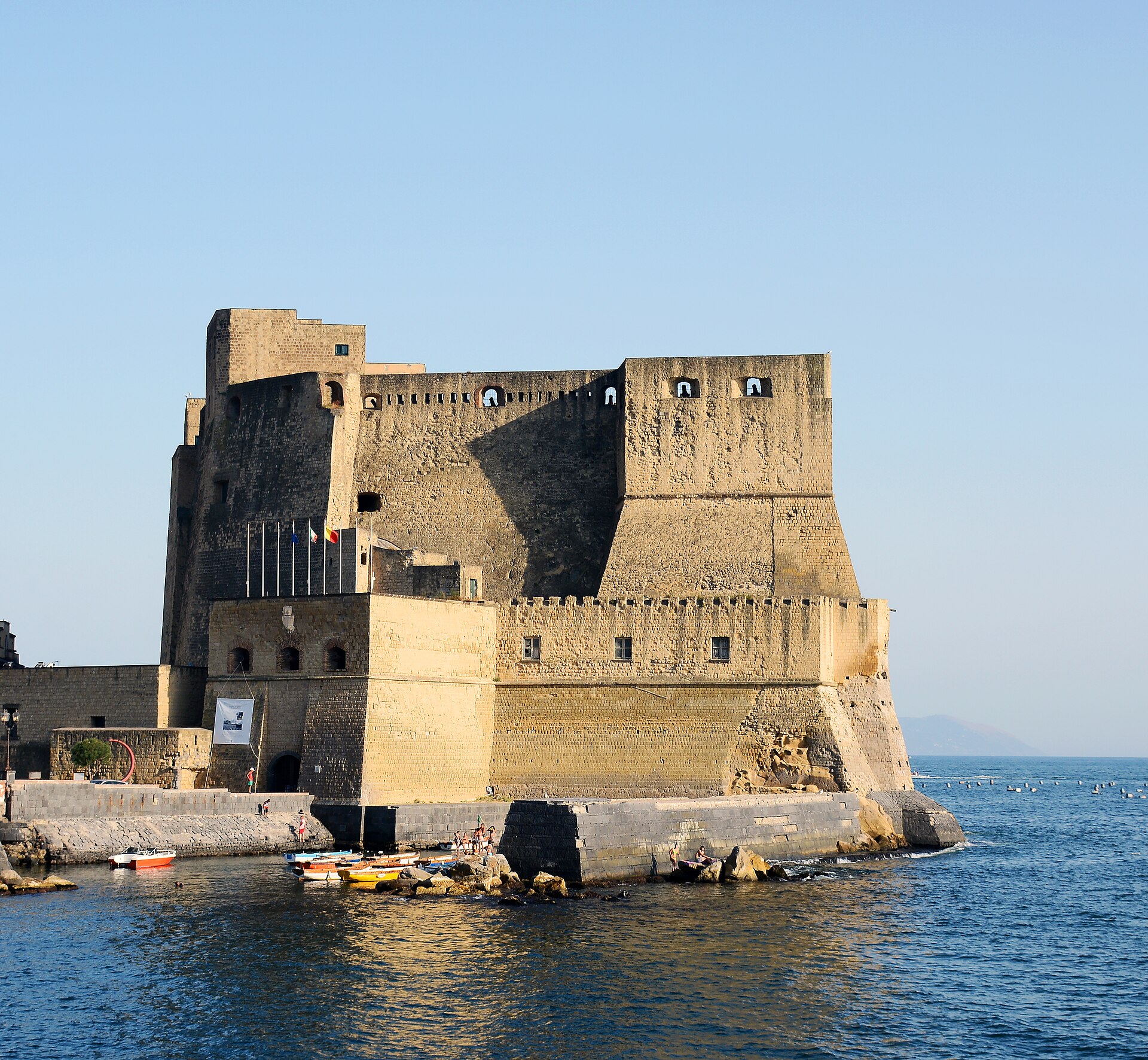 Castel dell'Ovo am Golf von Neapel