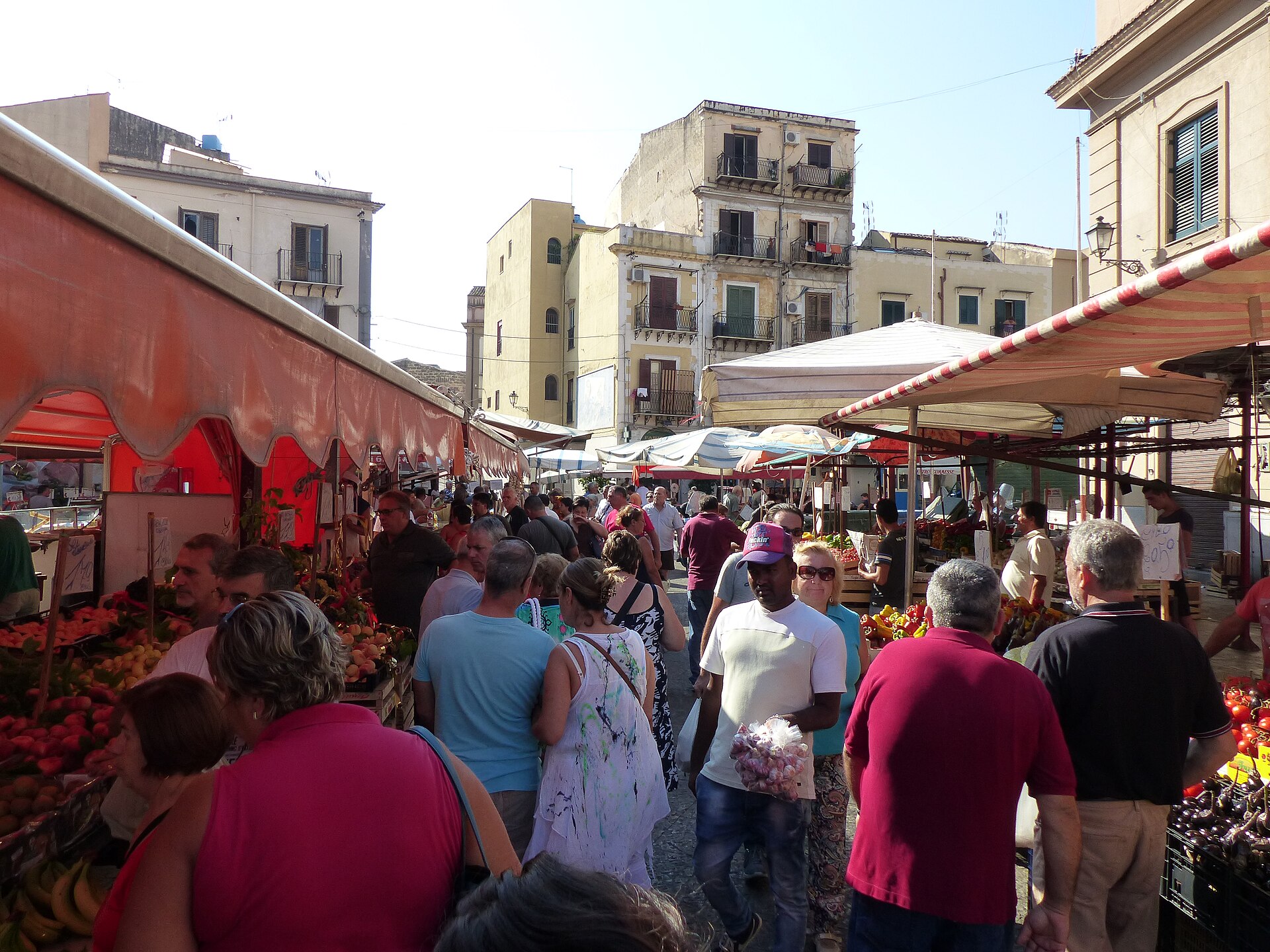 Marktstände in Palermo