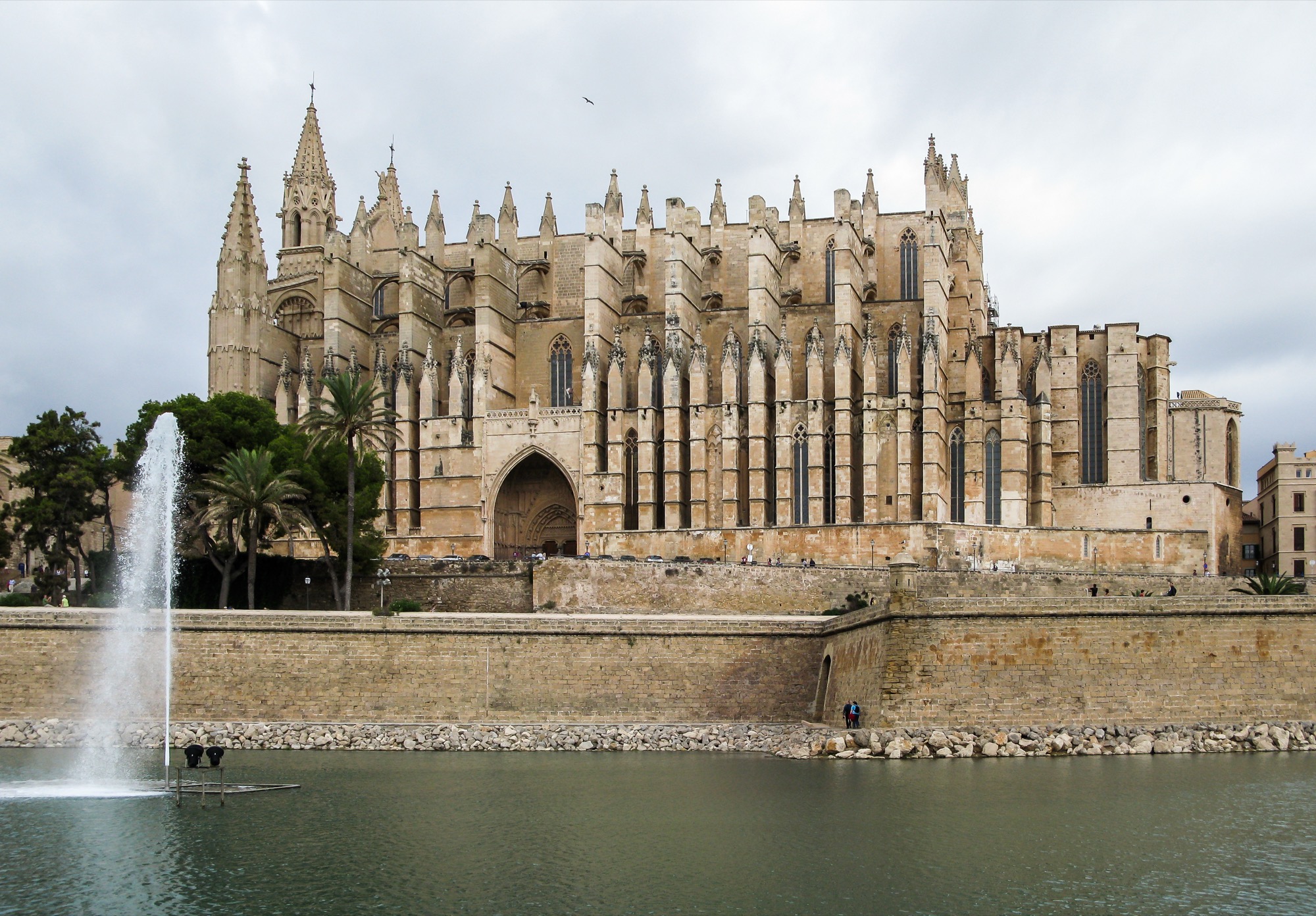 Kathedrale La Seu in Palma de Mallorca